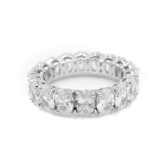 Oval Eternity Band