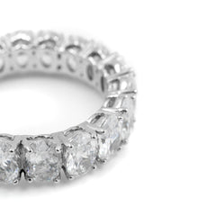 Oval Eternity Band